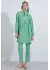 Mint Örme Pantolon Tunik Alt Üst Takım 6654