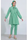 Mint Örme Pantolon Tunik Alt Üst Takım 6654