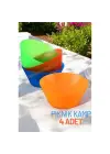 Omarı Taşınabilir ve Şık Kamp Piknik Kase Seti 4 Parça