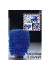 Omarı Mikrofiber Oto Yıkama Eldiveni - Jant ve Torpido Temizliği