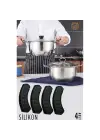 Omarı Pratik Silikon Tencere Tutucu Seti