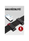 Omarı Pratik Kablo Düzenleyici Klips Seti
