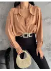 Omarı Rahat ve Şık Modal Oversize Gömlek