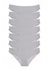 Modern 7 Adet Likralı Kadın Slip Külot