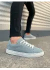 Modern Bağcıklı Erkek Spor Ayakkabı - Mavi