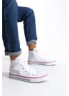 Modern Bağcıklı Keten Kumaş Erkek Spor Ayakkabı