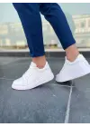 Modern Beyaz Deri Erkek Ayakkabı