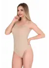 Omarı İp Askılı Çıtçıtlı Kancalı Kadın Body