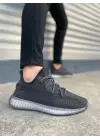 Modern Pulse Bağcıklı Erkek Spor Ayakkabı - Siyah