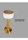 Modern Usbli Kablosuz Masa Lambası – Minimalist Tasarım, 3 Farklı Parlaklık