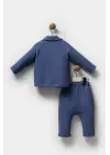 Moi Noi Ceketli Takım Mnb5321 Navy Blue