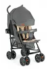 Omarı Ultra Dayanıklı Baston Bebek Arabası Antrasit Siyah