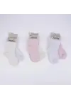 Monala Absli 2li Kız Modal Bebek Soket K44091 Asorti