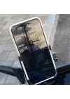 Motosiklet Gidon Telefon Tutucu–360° Döner, Kaymaz Sabitleme Sistemli, Sarsıntı Önleyici Telefon Tutucu Aparat