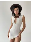 Nadia Kemerli Mini Elbise