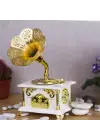 Nostaljik Gramofon Müzik Kutusu