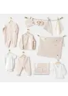 Omarı Hastane Çıkışı Bebek Battaniye Seti Light Beige