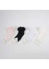 Omarı Rengarenk Kız Çocuk Soket Çorap Seti