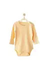 Omarı Renkli Bebek Bodysuit: Lezzetli Limon Sarısı
