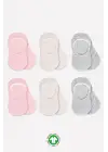 Omarı Silikonlu Babet Penye Çorap 6lü Set