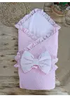 Omarı Yenidoğan Tericotton Bebek Battaniyesi - Pembe