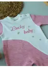 Omarı Yumuşak ve Şık Bebek Tulumu - Pembe