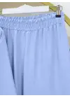 Önden Bağlamalı Pantolonlu Kimono Takım   -Bebe Mavi