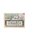 ONY-109-110-111-112 Ahşap Eğitici Çocuk Puzzle -Kış Mevsimi
