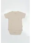 Organik Natural Basic Style Kruvaze Yarım Kol Body Bs17101 Bej