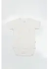 Organik Natural Basic Style Kruvaze Yarım Kol Body Bs17101 Ekru