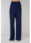 Örme Bluz Pantolon İkili Takım 30052 - Lacivert