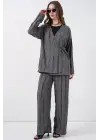 Çarpıcı Kimono Pantolon İkili Takım
