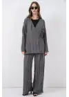 Çarpıcı Kimono Pantolon İkili Takım