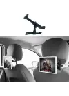 Omarı Ayarlanabilir Derece Dönebilen Oto Koltuk Tablet Tutucu