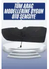 Oto Ön Cam Güneşliği Otomatik Katlanabilir Gölgelik Oto Cam Şemsiye