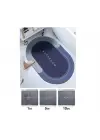 Oval Süper Emıcı Banyo Paspası