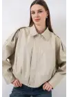 Modern Oversize Kısa Ceket