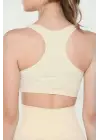 Omarı Geniş Askılı Destekli Kadın Sporcu Büstiyeri - Etkileyici ve Konforlu