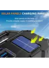 P-880a Solar Powerbanklı Şarjlı Taşınabilir Güçlü Fener
