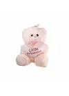 Omarı Peluş Kalpli Ayı 25 cm