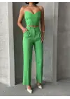 Modern Palazzo Takım Yeşil