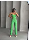 Modern Palazzo Takım Yeşil