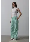 Paraşüt Cargo Pantolon - Mint