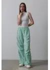 Paraşüt Cargo Pantolon - Mint