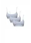 Modern İp Askılı Beyaz Büstiyer