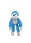 Peluş Maymun 40 cm - Yumuşak Peluş - G5501 - Mavi