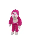 Peluş Maymun 40 cm - Yumuşak Peluş - G5501 - Pembe