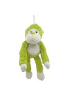 Peluş Maymun 40 cm - Yumuşak Peluş - G5501 - Yeşil