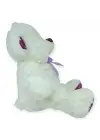 Peluş Papyonlu Ayıcık 40 cm - Beyaz