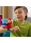 Peluş Ses Tekrarlı Hayvan Bileklik Aksesuar - Kırmızı Papağan